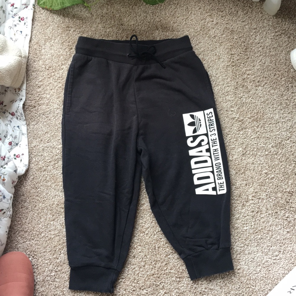 Adidas cropped sweatpants